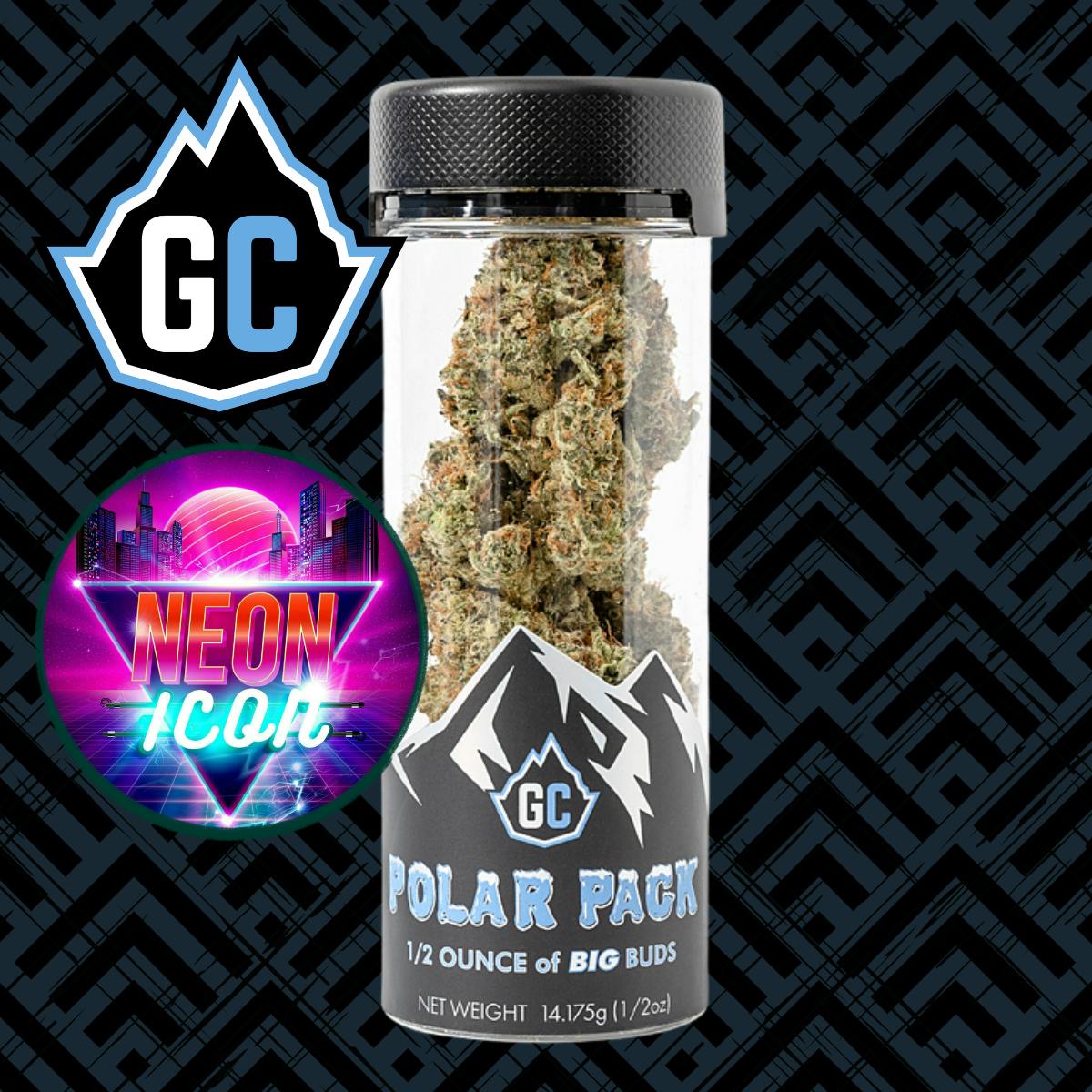 Glacier Cannabis - Glacier Cannabis | Neon Icon | Polar Packs | 14g - 1