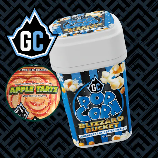 Glacier Cannabis - Glacier Cannabis | Apple Tartz | Blizzard Buckets | 28g - 1