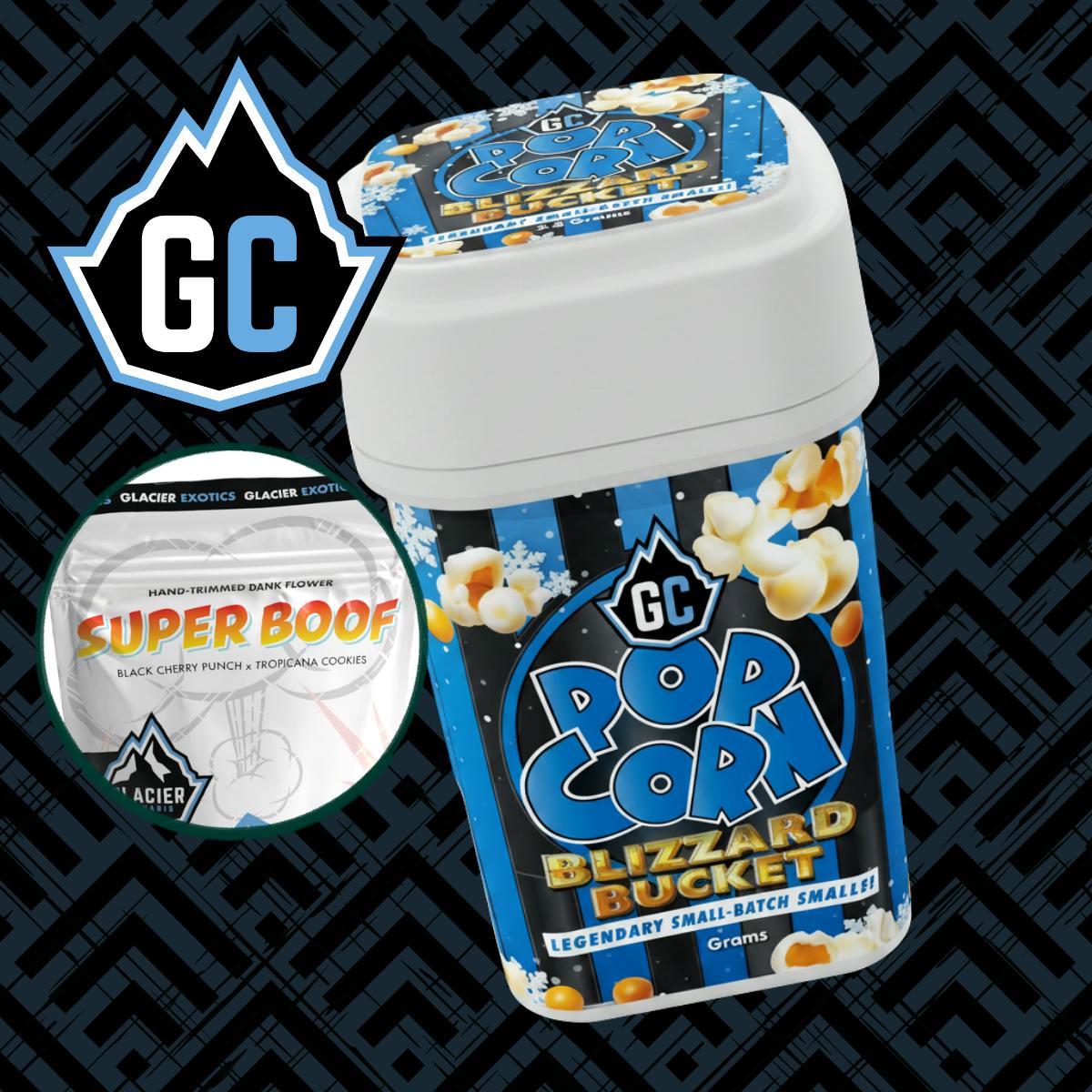 Glacier Cannabis - Glacier Cannabis | Super Boof | Blizzard Buckets | 28g - 1
