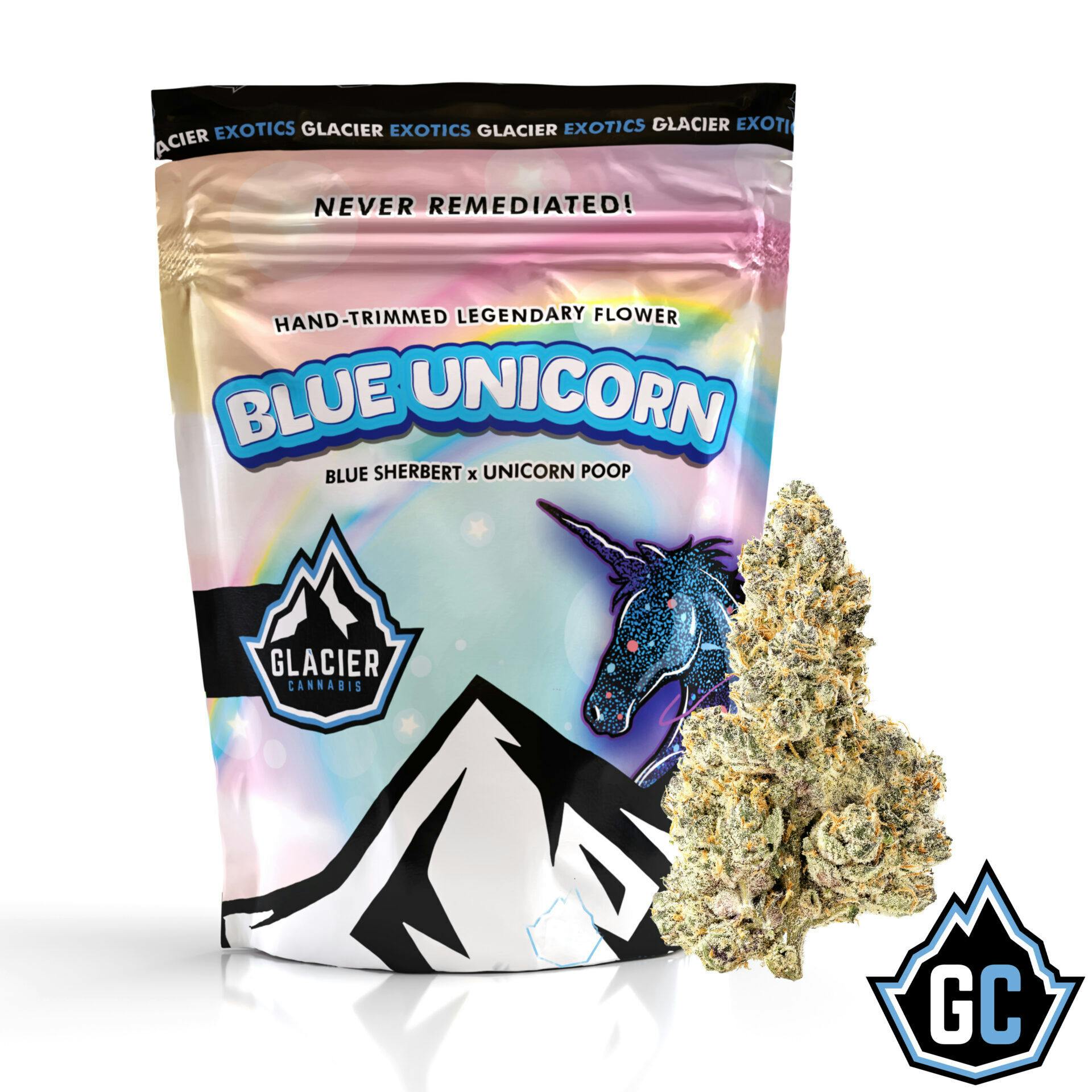 Glacier Cannabis - Glacier Cannabis | Blue Unicorn | Big Buds | 3.5g - 1