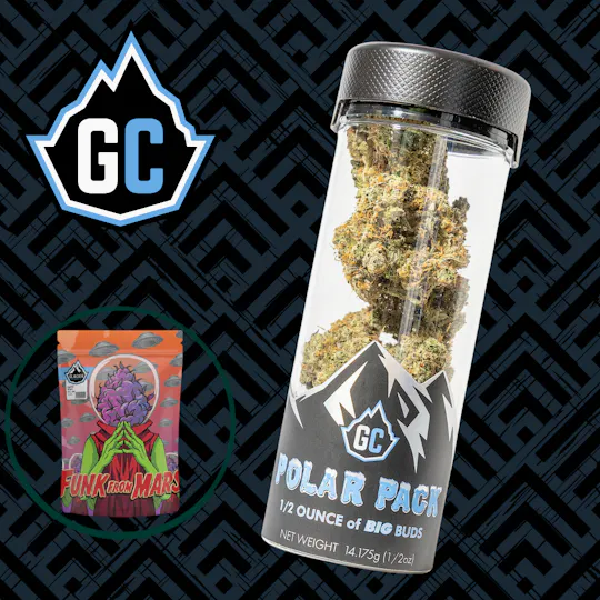 Glacier Cannabis - Glacier Cannabis | Funk From Mars | Polar Packs | 14g - 1