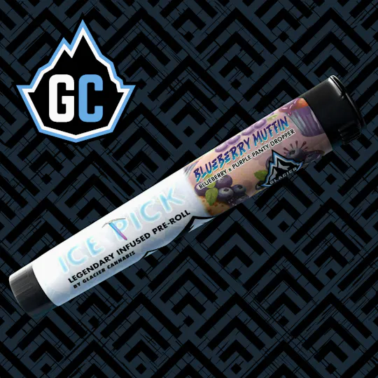 Glacier Cannabis - Glacier Cannabis | Blueberry Muffin | Ice Picks | 1g - 1
