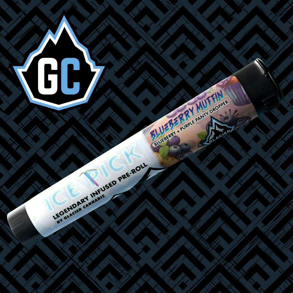 Glacier Cannabis | Blueberry Muffin | Ice Picks | 1g - Glacier