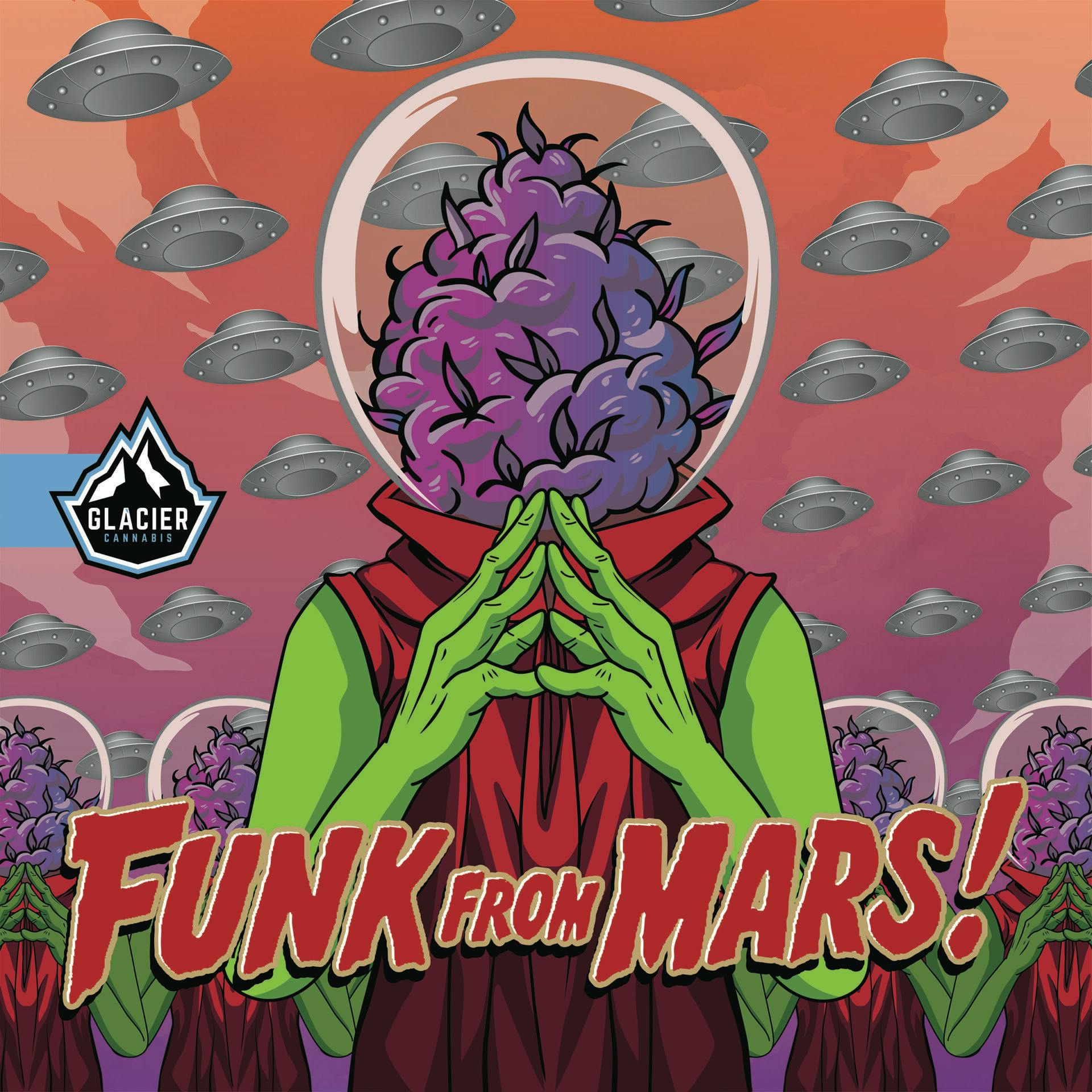 Glacier Cannabis - Glacier Cannabis | Funk From Mars | Joint | 1g - 1