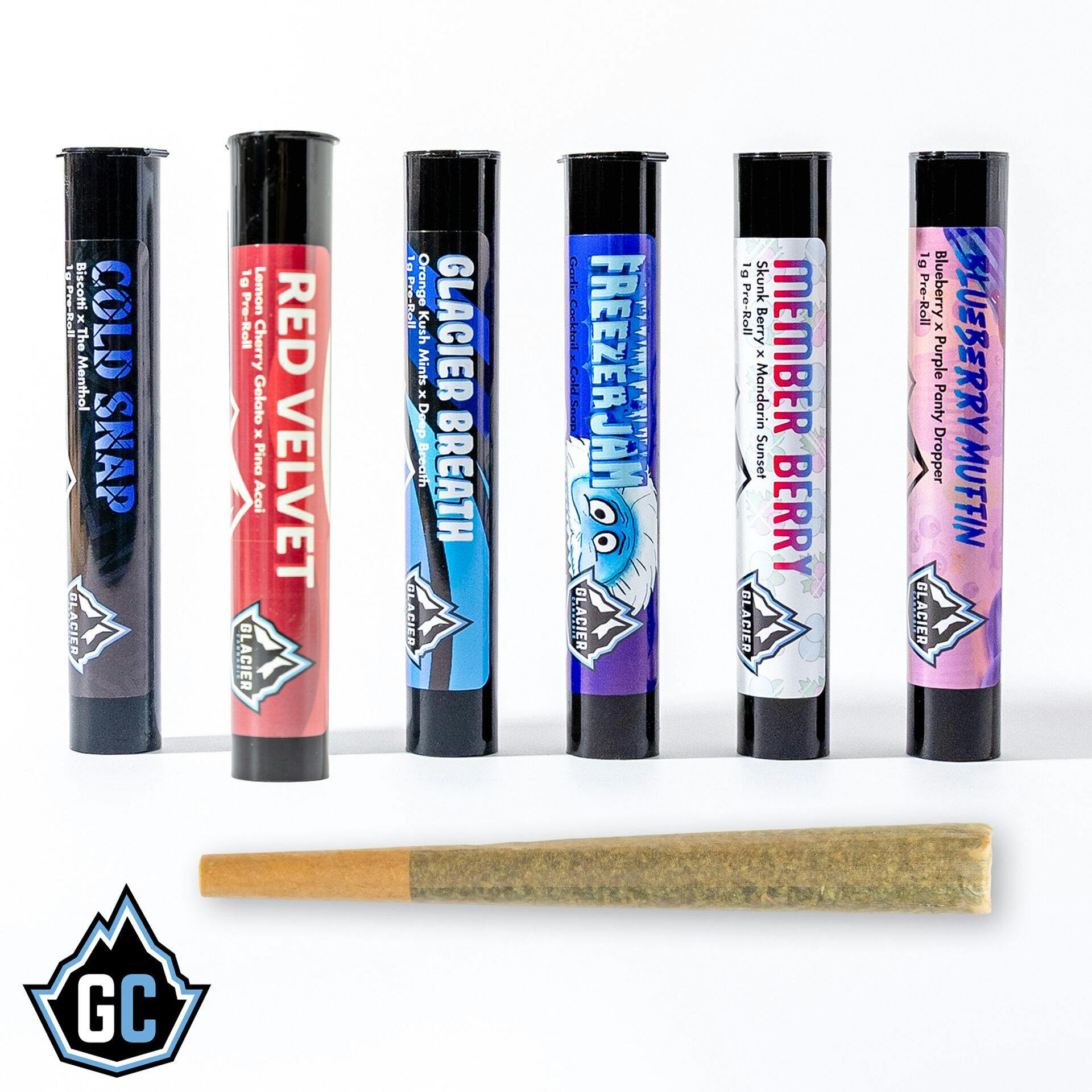 Glacier Cannabis - Glacier Cannabis | Member Berry | Joint | 1g - 1