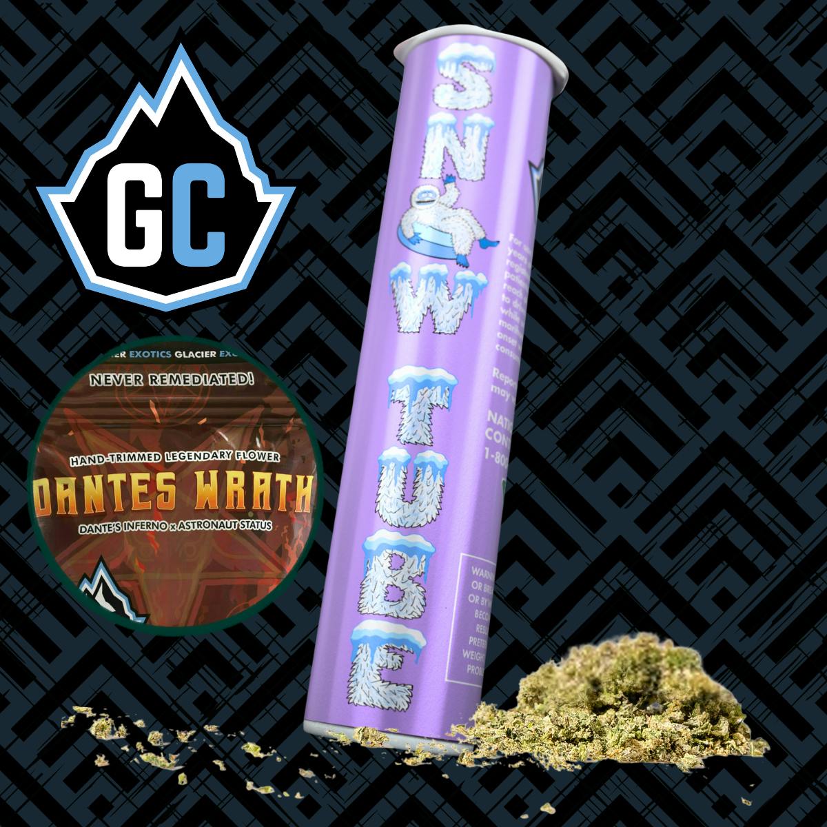 Glacier Cannabis - Glacier Cannabis | Dante's Wrath | Snowtube | 10g - 1