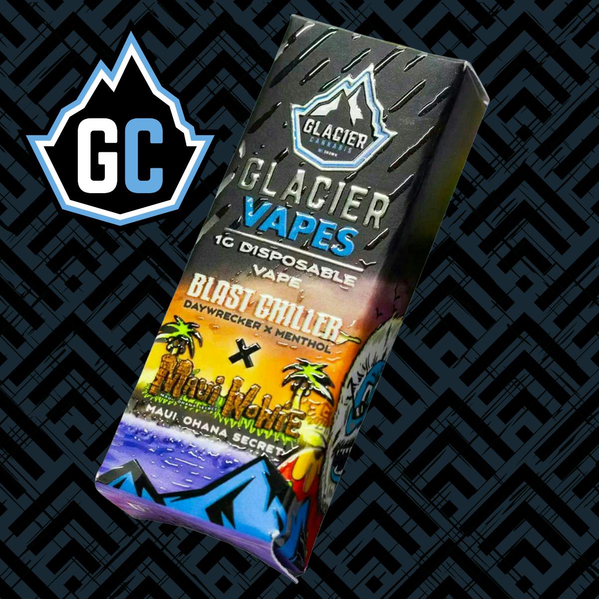 Glacier Cannabis - Glacier Cannabis | Blast Chiller x Maui Wowie 2.0 | Live Resin AIO | 1g - 1