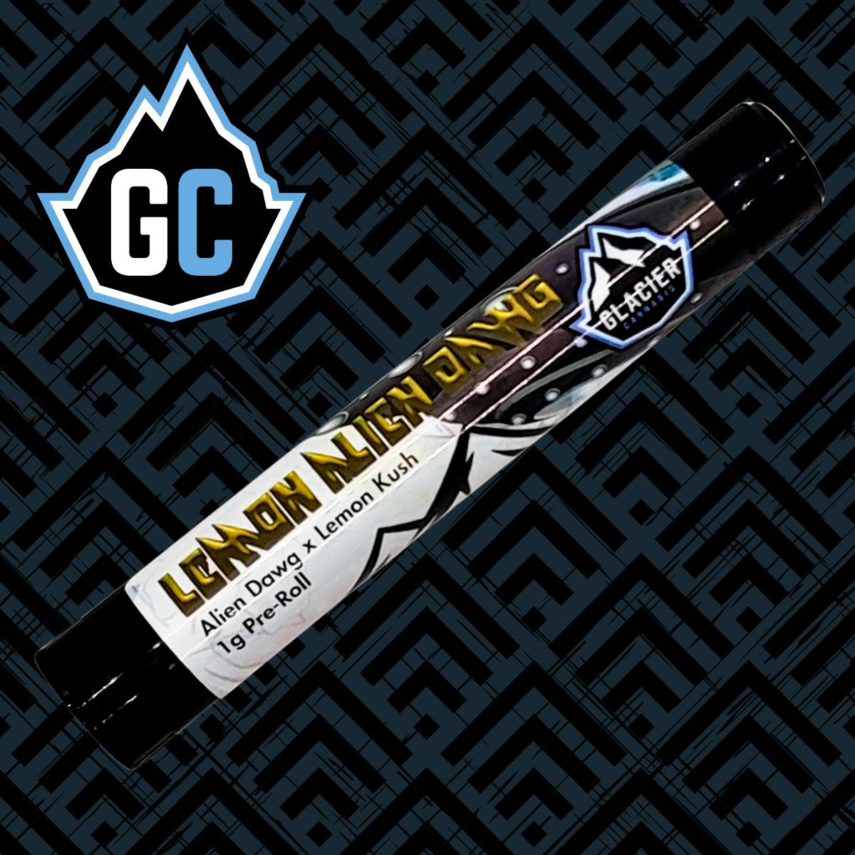 Glacier Cannabis - Glacier Cannabis | Lemon Alien Dawg | Pre-Roll | 1g - 1