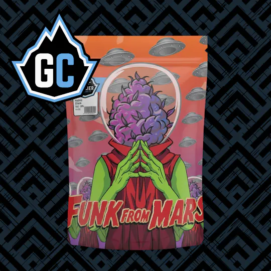 Glacier Cannabis - Glacier Cannabis | Funk From Mars | Prepacked Flower | 3.5g - 1