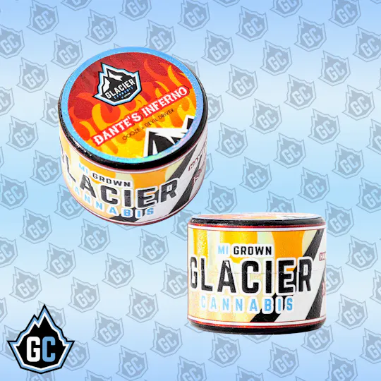 Glacier Cannabis - Glacier Cannabis | Dante's Inferno | Live Rosin | 1g - 1