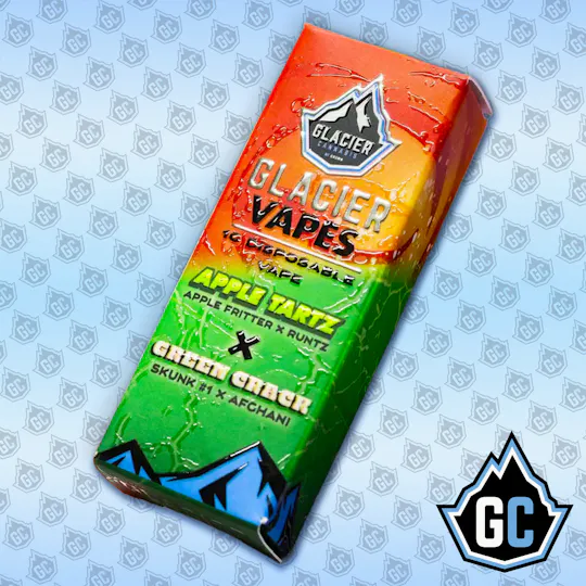 Glacier Cannabis - Glacier Cannabis | Blue Dream x Green Crack | Live Rosin Disposable | 0.5g - 1