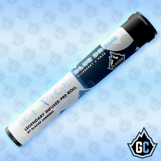 Glacier Cannabis - Glacier Cannabis | Blue Dream | Infused Joint | 1g - 1