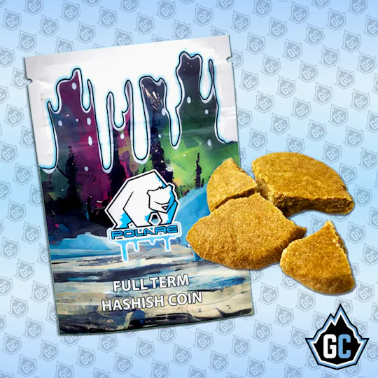 Glacier Cannabis - Glacier Cannabis | Sweet Fumez Hash Coin | Dry Sift | 2g - 1