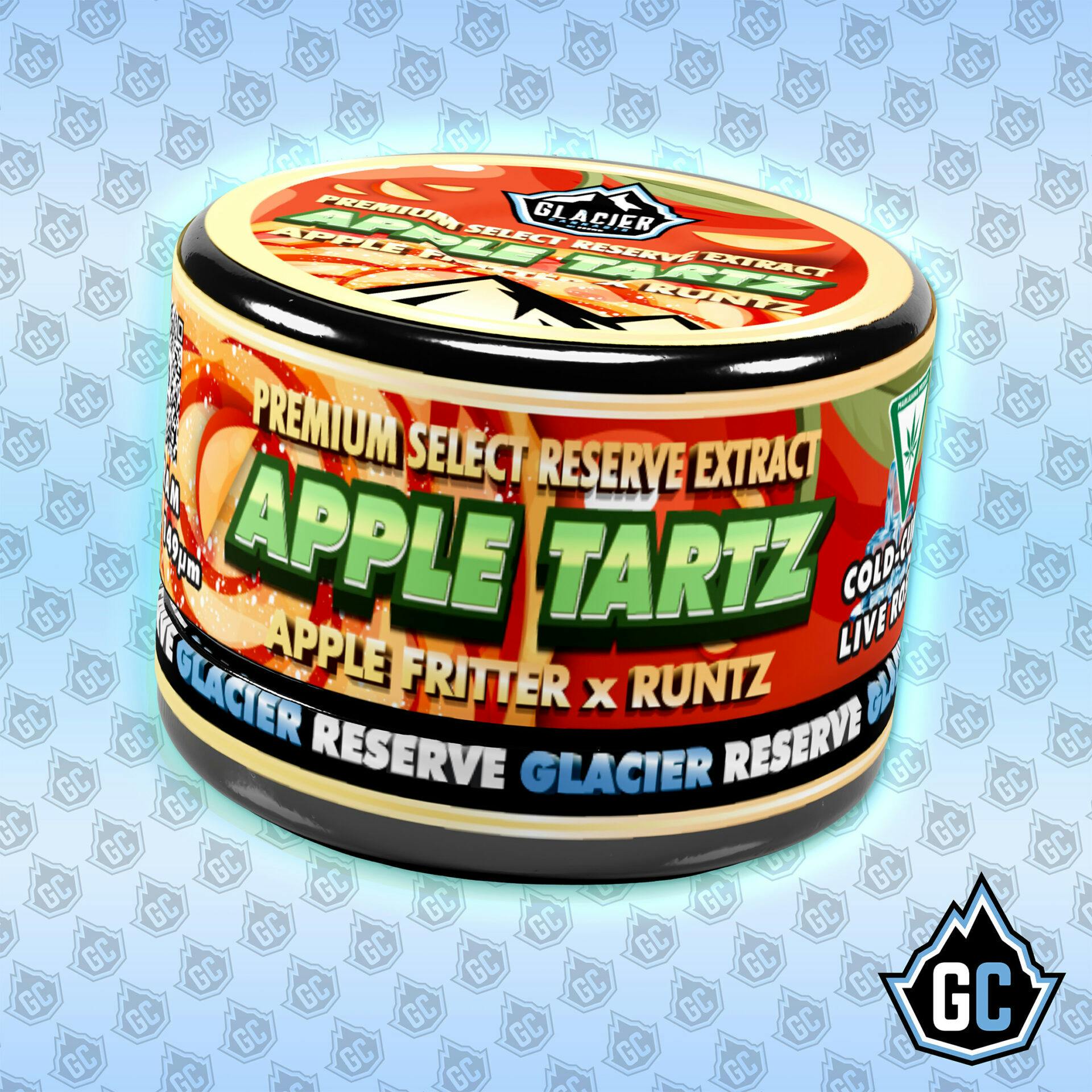 Glacier Cannabis - Glacier Cannabis | Apple Tartz | Live Rosin | 1g - 1