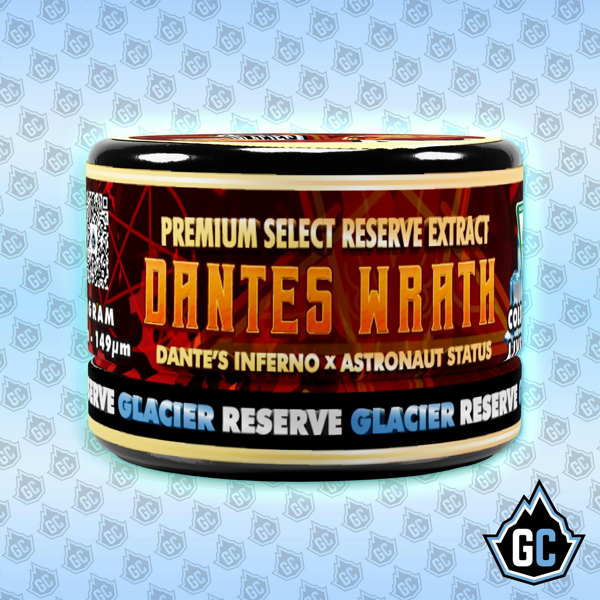 Glacier Cannabis - Glacier Cannabis | Dante's Wrath | Live Rosin | 1g - 1