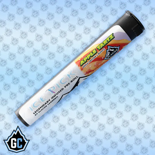 Glacier Cannabis - Glacier Cannabis | Apple Tartz | Infused Joint | 1g - 1