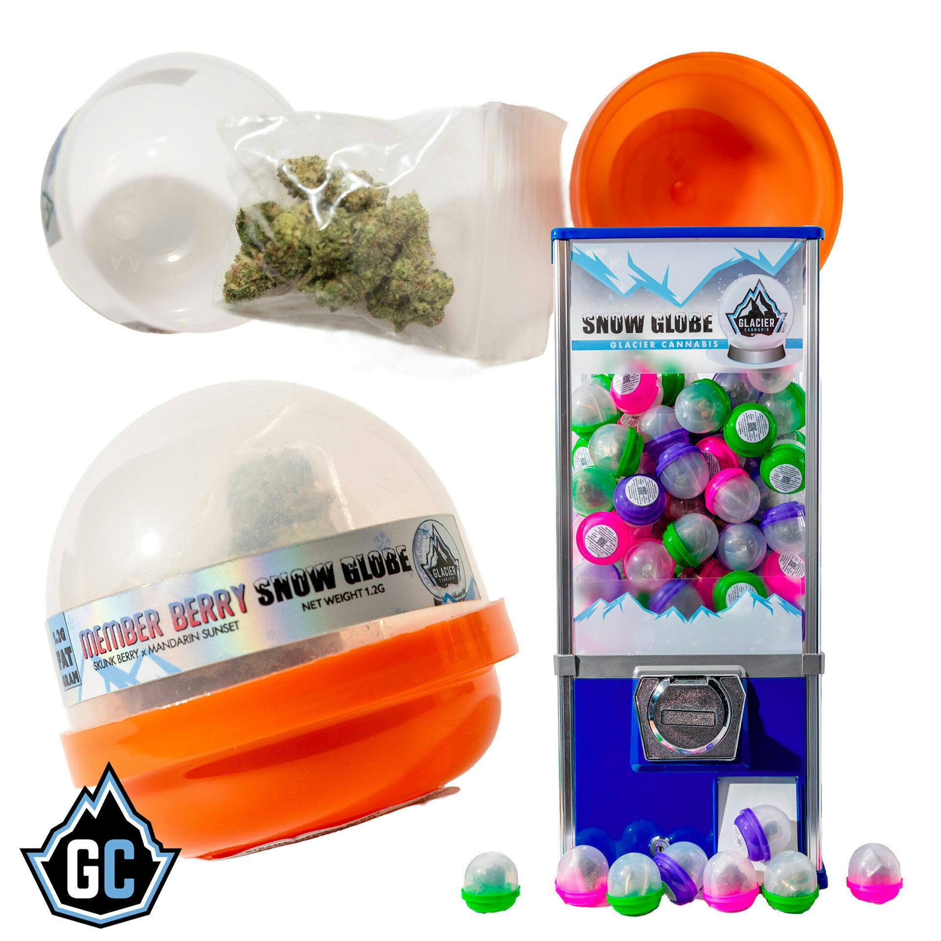 Glacier Cannabis - Glacier Cannabis | 8 Mile Runtz | Big Buds | 1.2g - 1