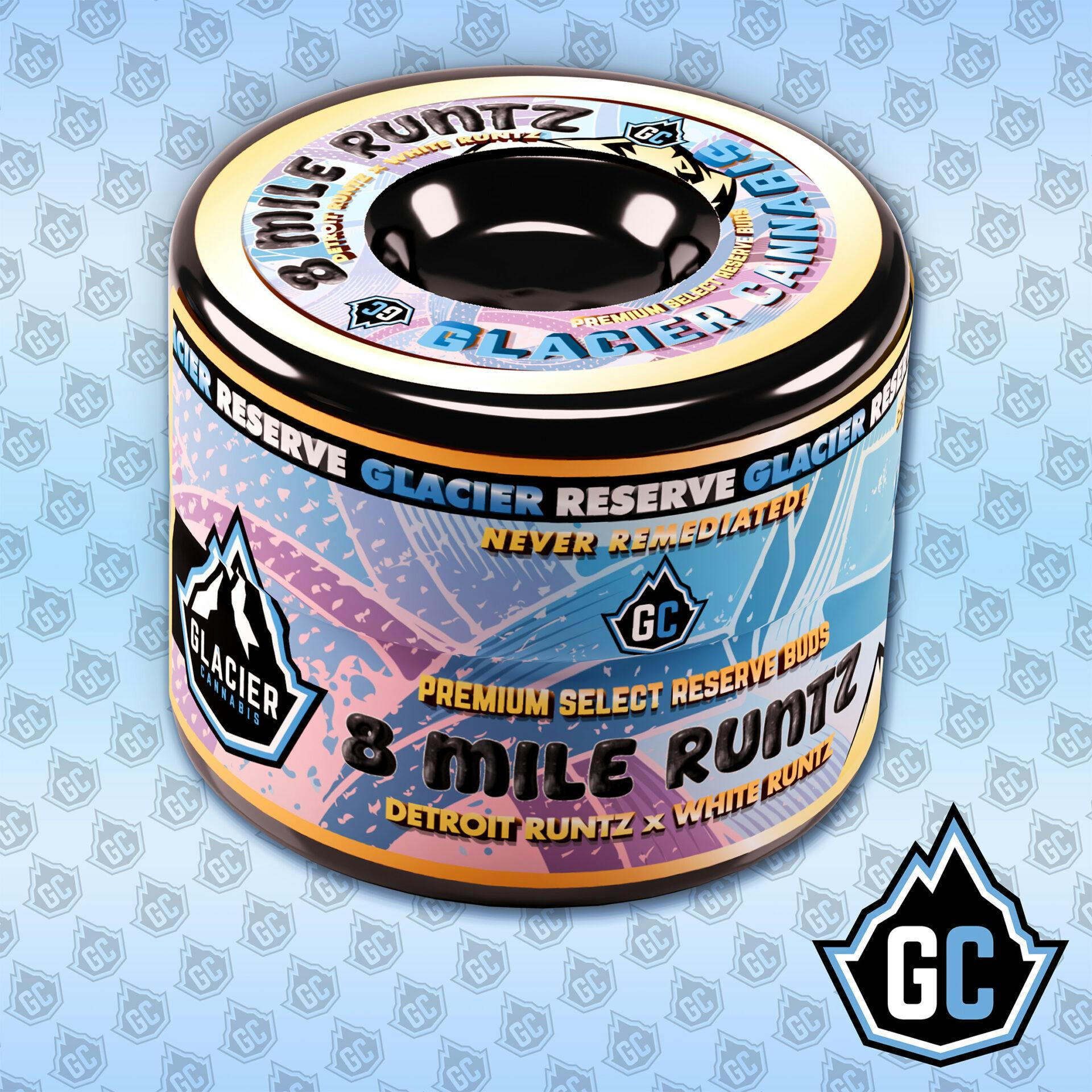 Glacier Cannabis - Glacier Cannabis | 8 Mile Runtz | Big Buds | 3.5g - 1