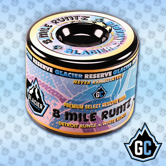 Glacier Cannabis - Glacier Cannabis | 8 Mile Runtz | Big Buds | 3.5g - 1