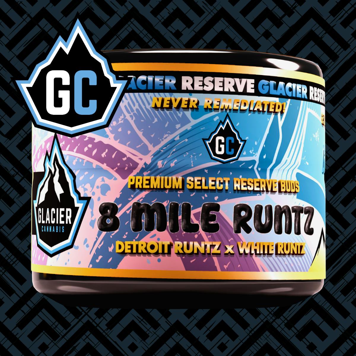 Glacier Cannabis - Glacier Cannabis | 8 Mile Runtz | Prepacked Flower | 3.5g - 1