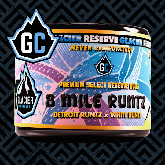 Glacier Cannabis - Glacier Cannabis | 8 Mile Runtz | Prepacked Flower | 3.5g - 1
