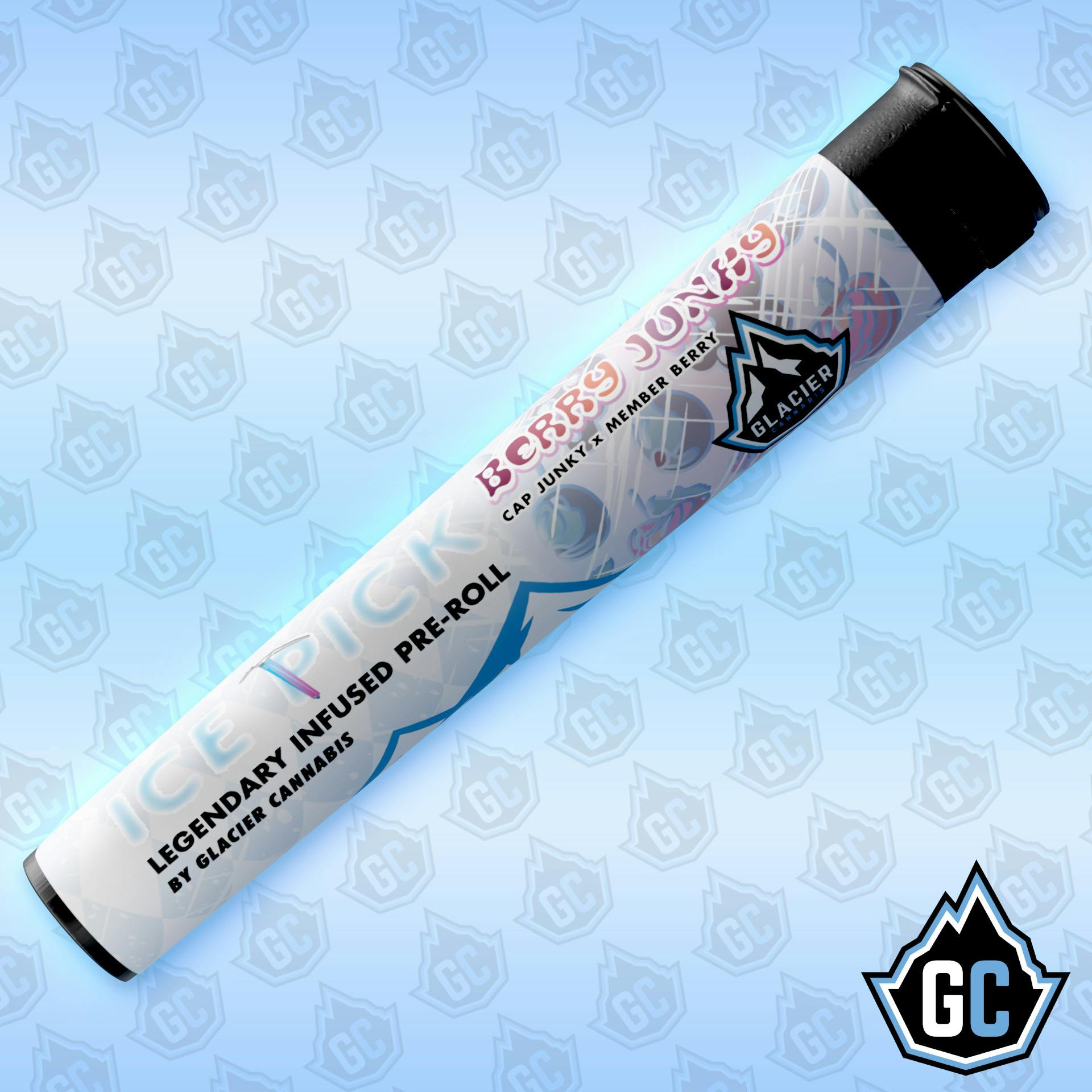 Glacier Cannabis - Glacier Cannabis | Berry Junky | Infused Joint | 1g - 1