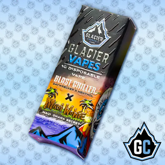 Glacier Cannabis - Glacier | Blast Chiller x Maui Wowie 2.0 | Live Rosin Disposable | 0.5g - 1