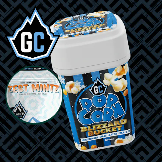 Glacier Cannabis - Glacier Cannabis | Zest Mints | Blizzard Buckets | 28g - 1