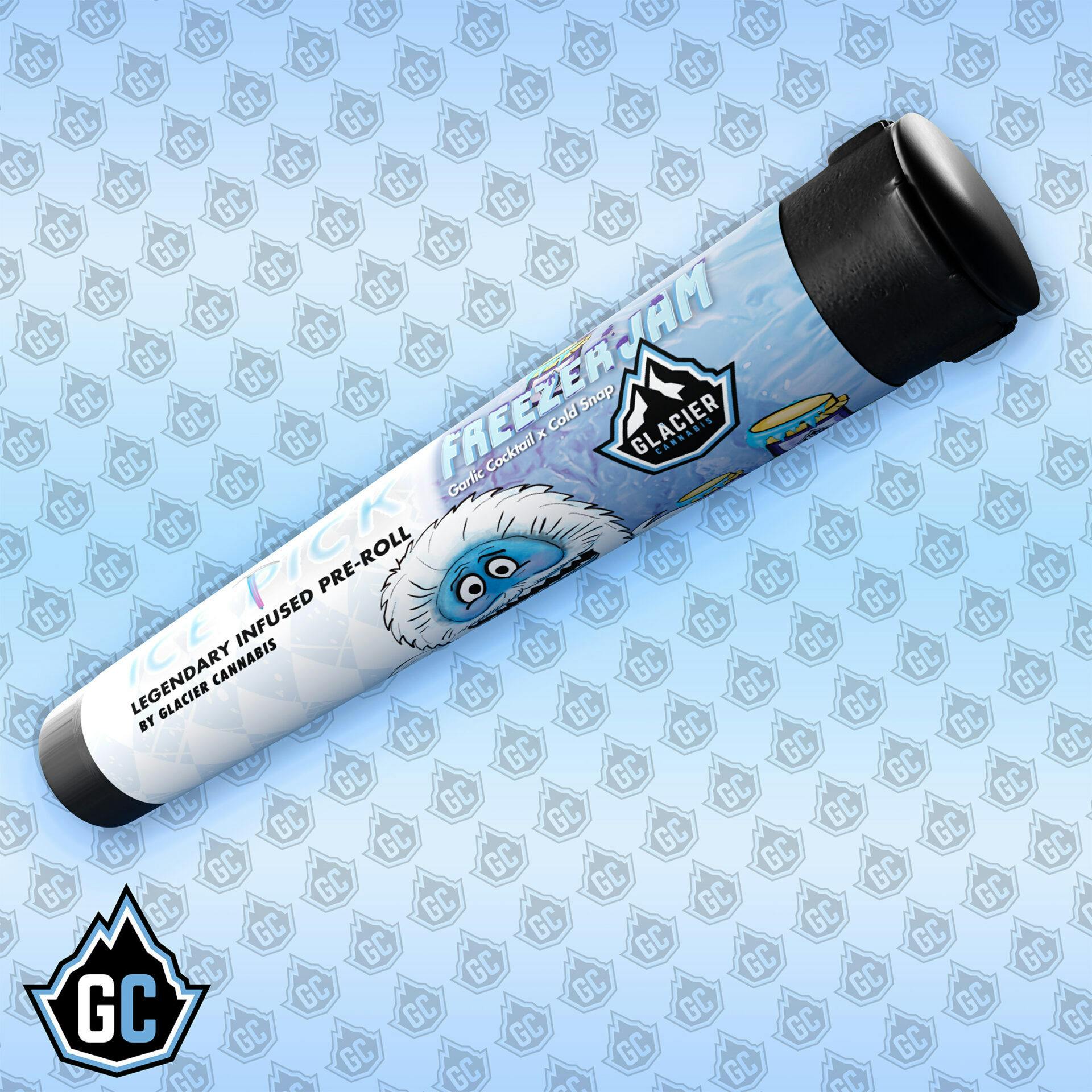 Glacier Cannabis - Glacier Cannabis | Freezer Jam | Infused Joint | 1g - 1