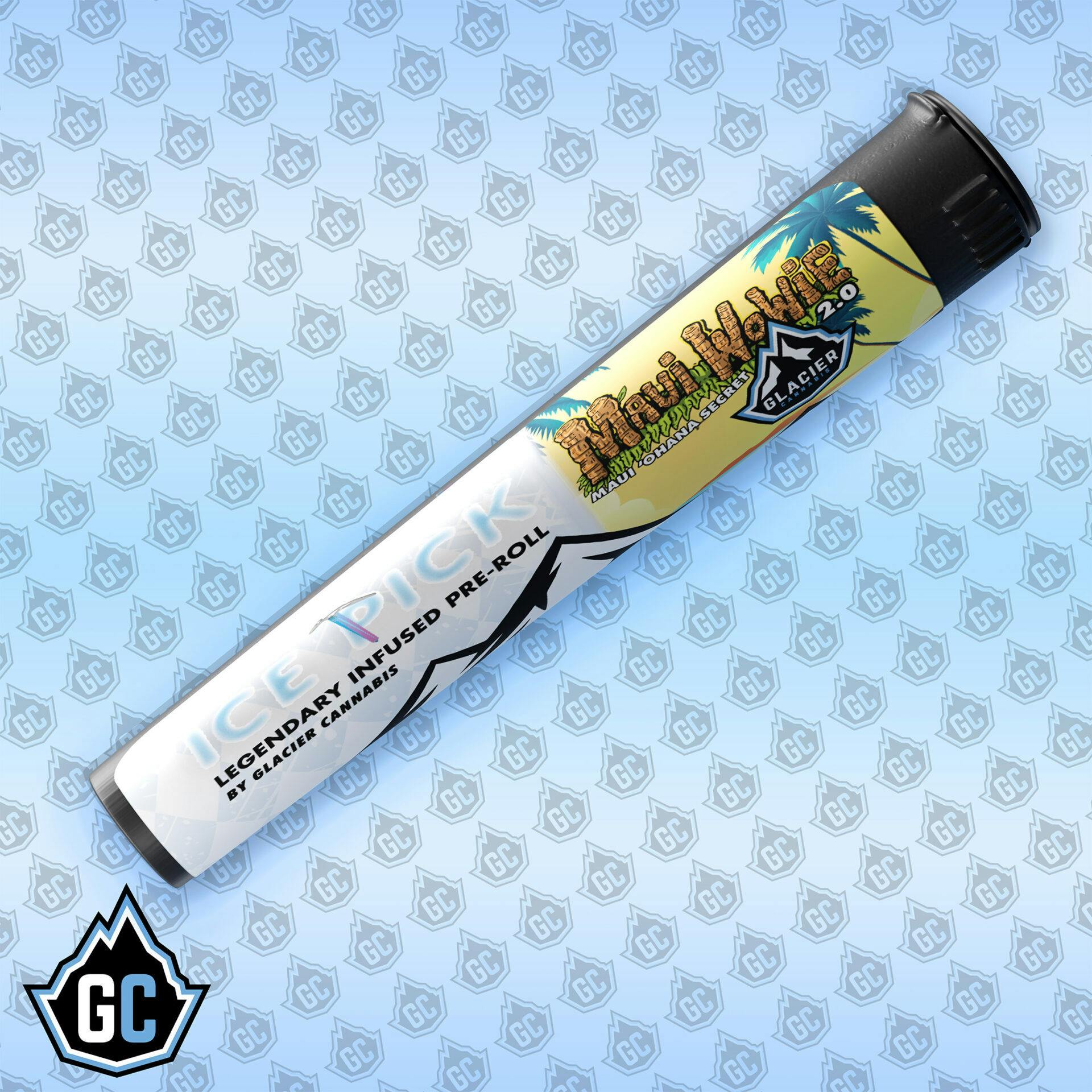 Glacier Cannabis - Glacier Cannabis | Maui Wowie 2.0 | Infused Joint | 1g - 1