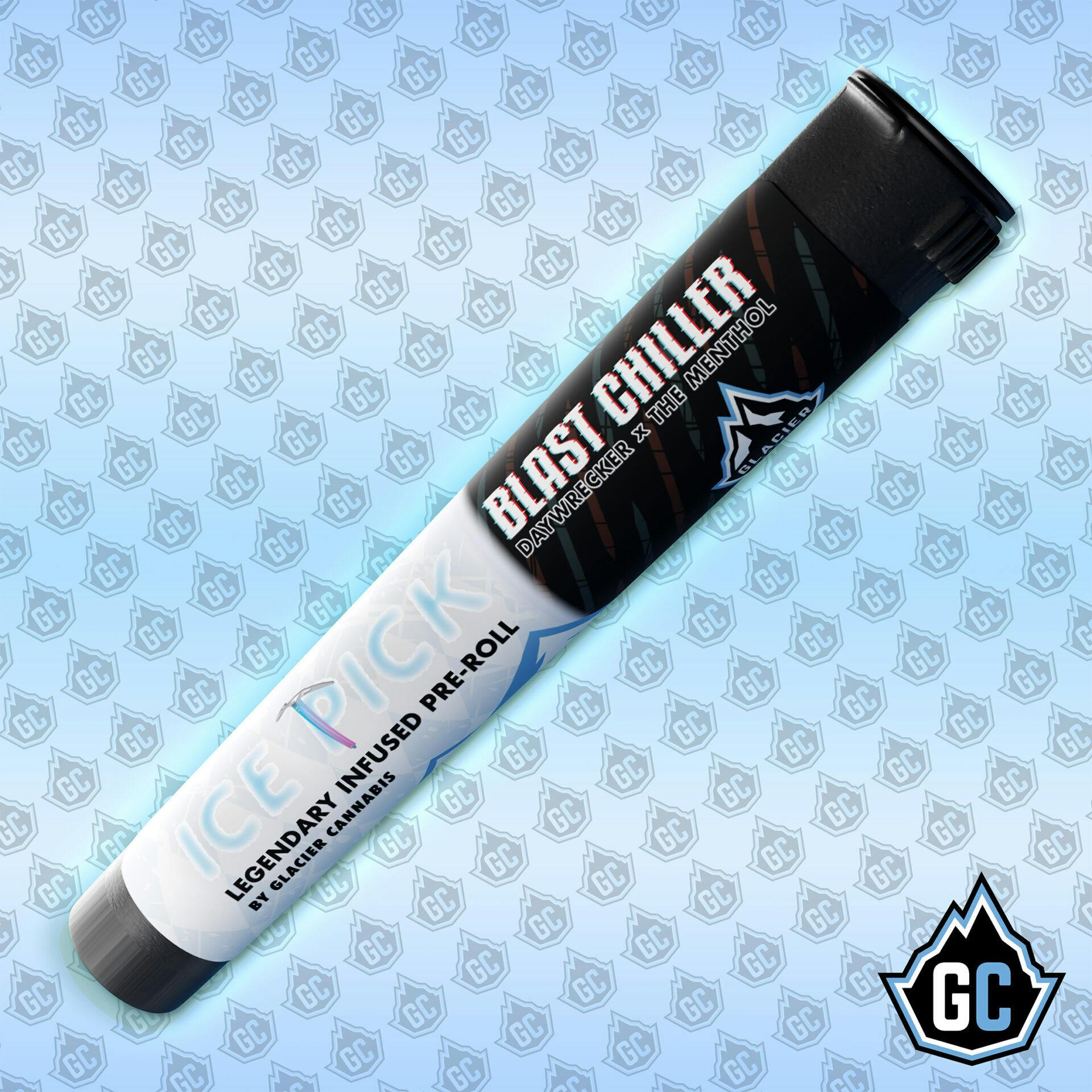 Glacier Cannabis - Glacier Cannabis | Blast Chiller | Infused Joint | 1g - 1