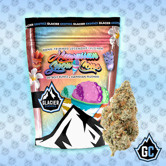 Glacier Cannabis - Glacier Cannabis | Hawaiian Snowcone | Big Buds | 3.5g - 1