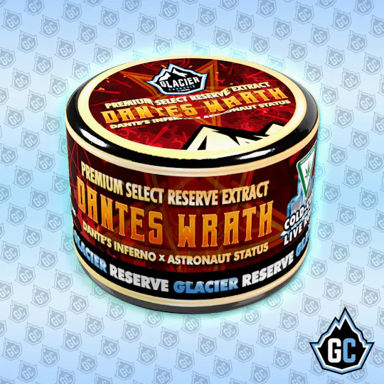 Glacier Cannabis - Glacier Cannabis | Dante's Wrath | Live Rosin | 5g - 1