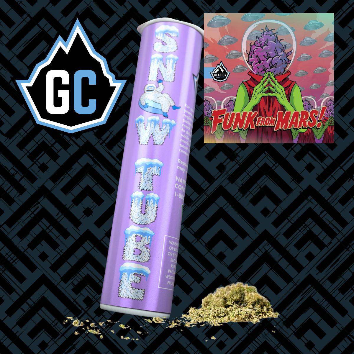 Glacier Cannabis - Glacier Cannabis | Funk From Mars | Snowtube | 10g - 1