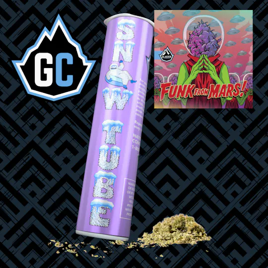 Glacier Cannabis - Glacier Cannabis | Funk From Mars | Snowtube | 10g - 1