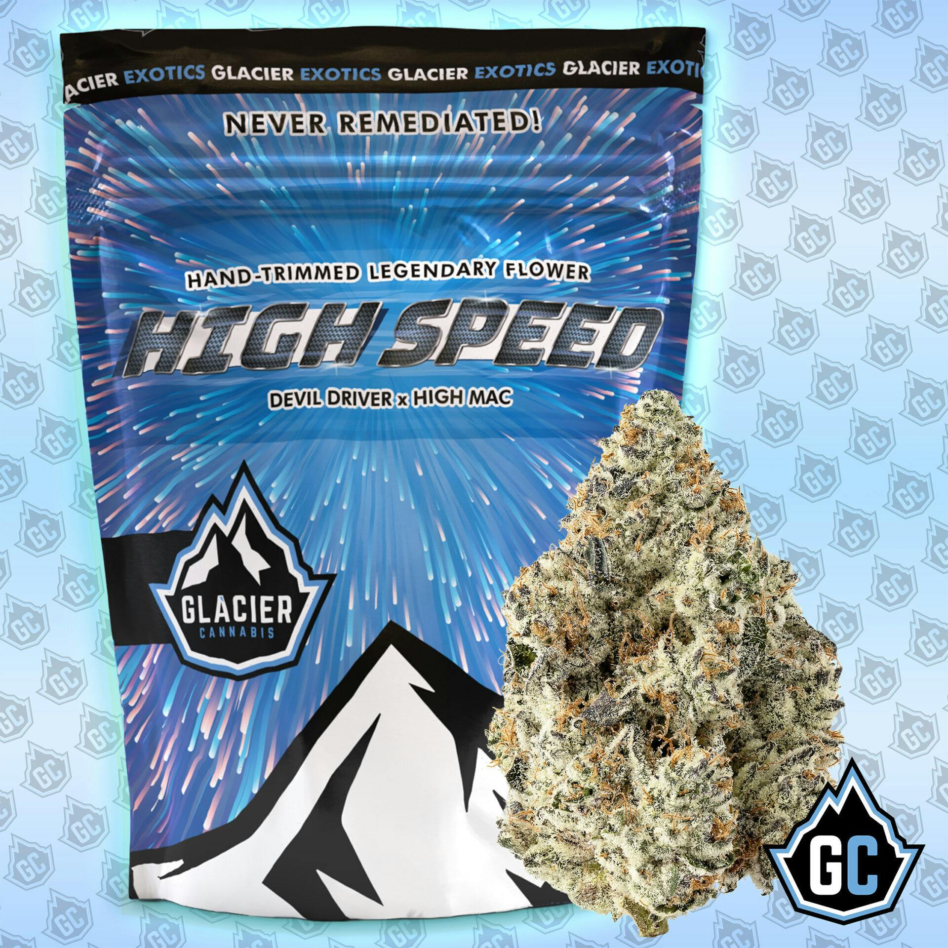 Glacier Cannabis - Glacier Cannabis | High Speed | Big Buds | 3.5g - 1