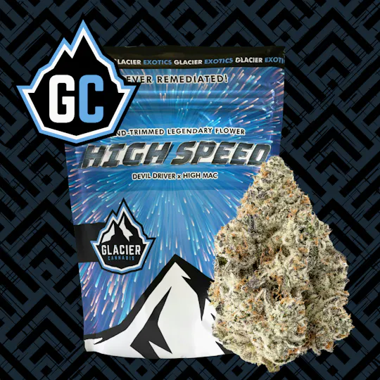 Glacier Cannabis - Glacier Cannabis | High Speed | Prepacked Flower | 3.5g - 1