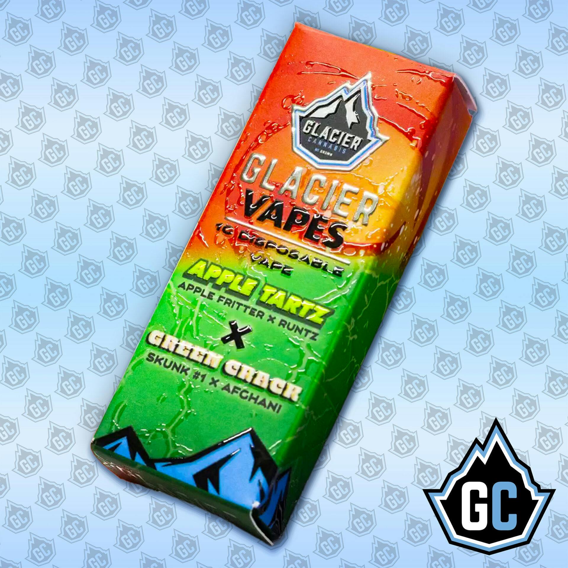 Glacier Cannabis - Glacier Cannabis | Blue Dream x Green Crack | Live Resin Cartridge | 1g - 1