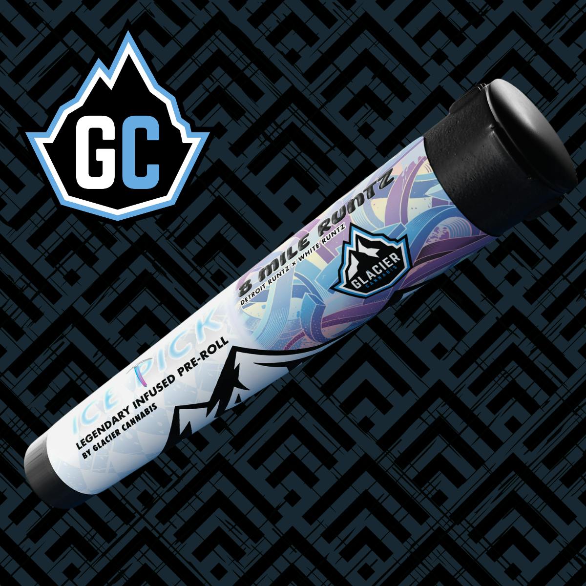 Glacier Cannabis - Glacier Cannabis | 8 Mile Runtz | Ice Picks | 1g - 1