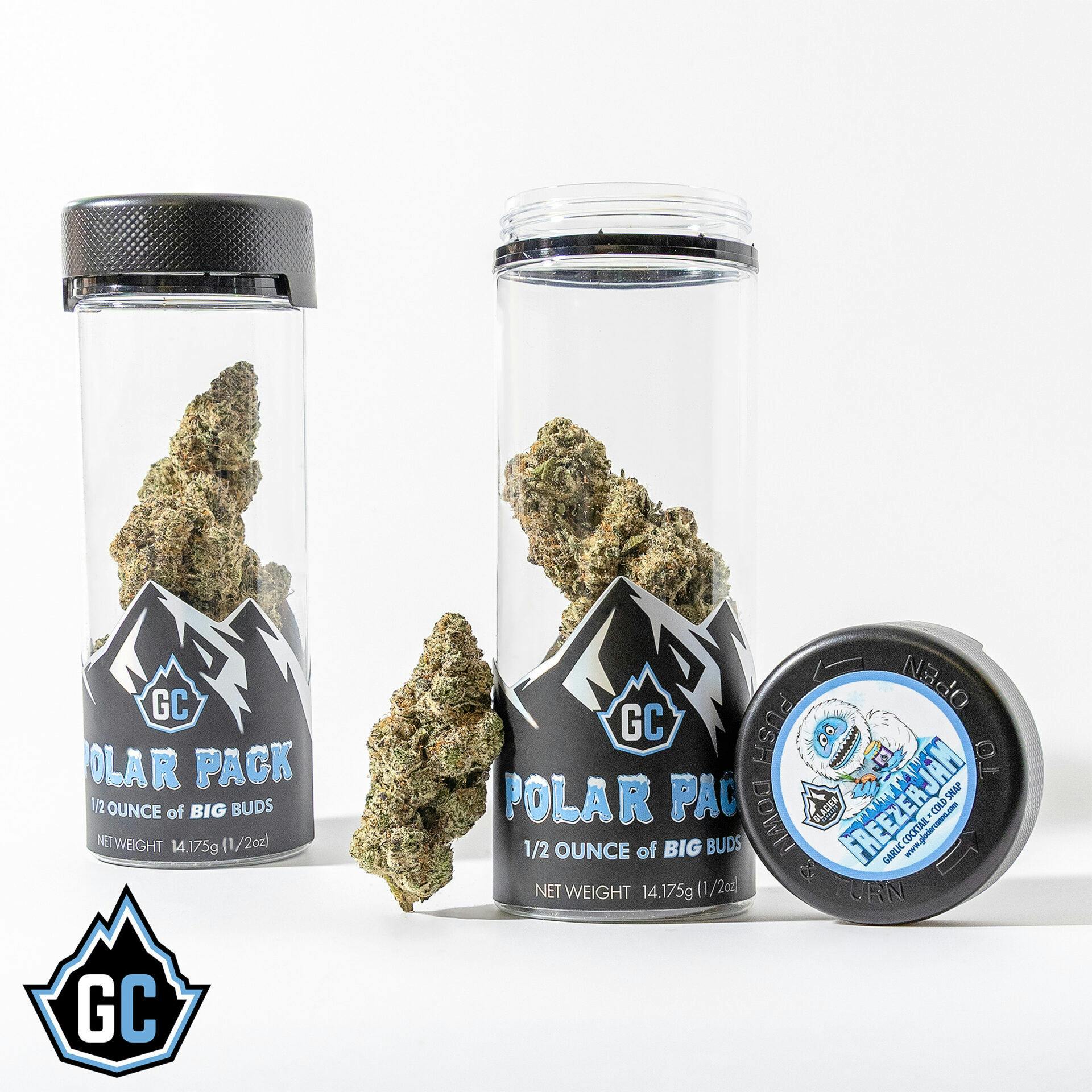 Glacier Cannabis - Glacier Cannabis | Freezer Jam | Big Buds | 14g - 1