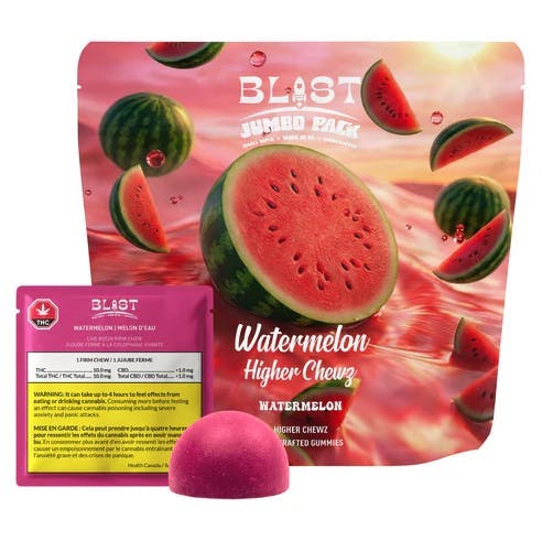 Blast - Blast | JUMBO | Watermelon Gummies | 100mg | 10ct | 10mg/ea - 1