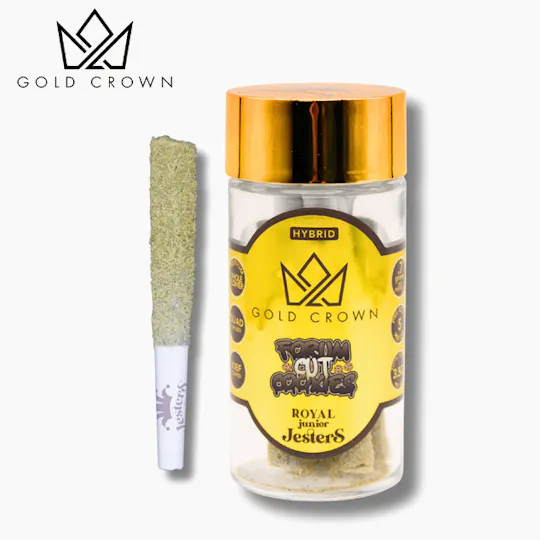 Gold Crown - Gold Crown | Forum Cut | Infused Joints | 0.7g each | 5ct - 1