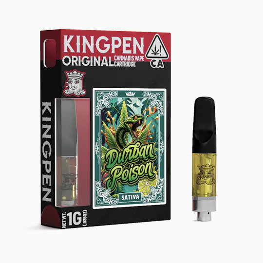 KINGPEN - Kingpen | Durban Poison | Rosin Cartridge | 1g - 1