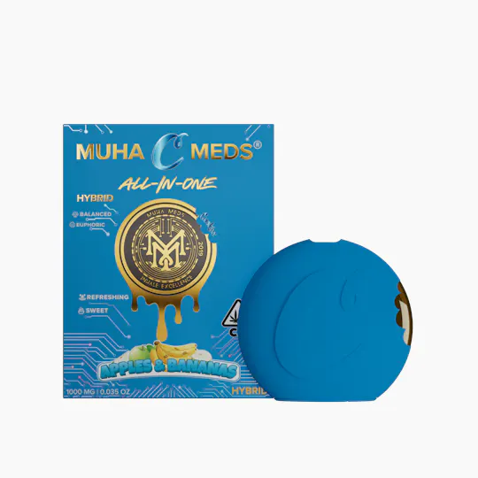 Muha Meds - Muha Meds x Cookies | Apples and Bananas | Disposable | 1g - 1