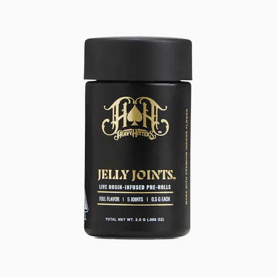 Heavy Hitters - CAM: Bubba's Girl x GMO x OZK | I - Live Rosin Infused 0.5g Preroll 5-Pack - 1
