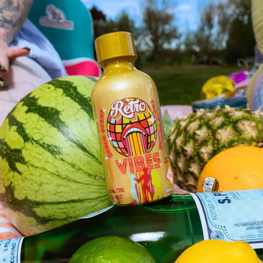 Retro - Retro | Fruit Punch + Banana Ringz | Retro Vibes Rosin Syrup | 100mg - 1