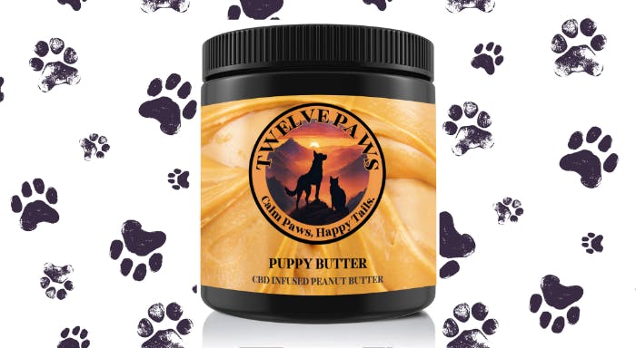 Twelve Paws - Puppy Butter | Calming CBD Peanut Butter - 1