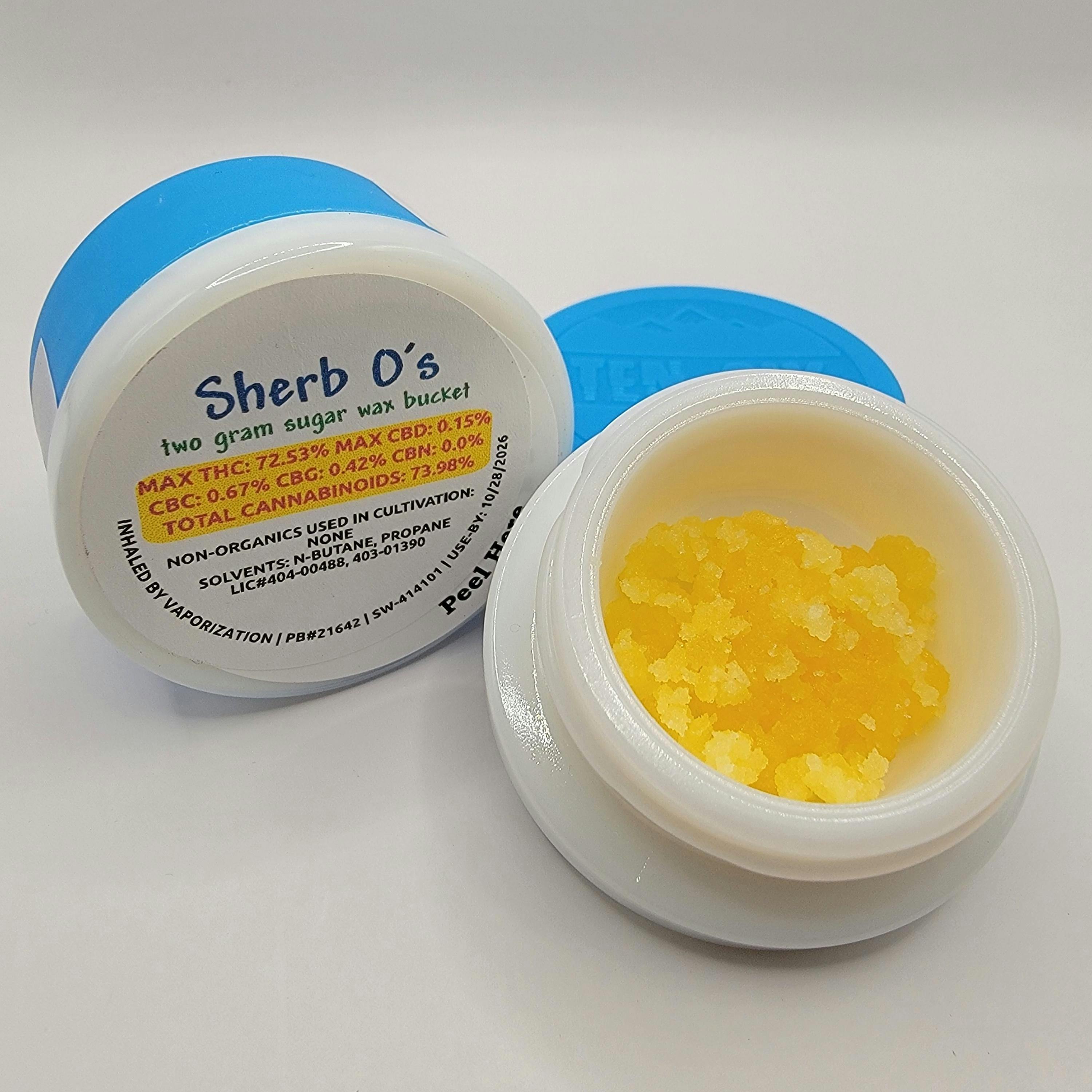 Ten Six Labs - Sherb O's - 2g Sugar Wax - 1