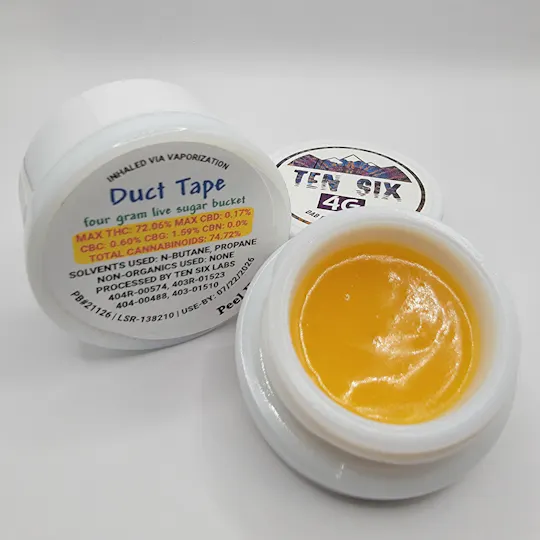 Ten Six Labs - Duct Tape - 4g Live Sugar Resin - 1