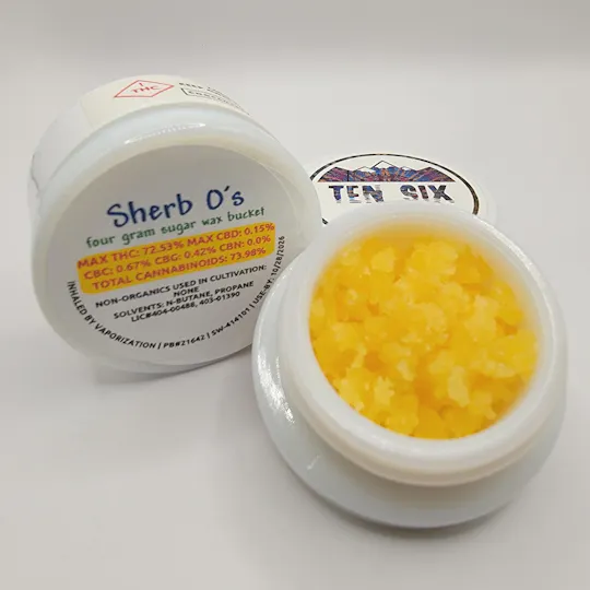 Ten Six Labs - Sherb O's - 4g Sugar Wax - 1